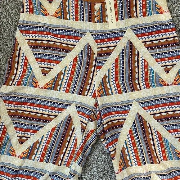 Mustard Seed Vibrant Palazzo Pants - Picture 3 of 8